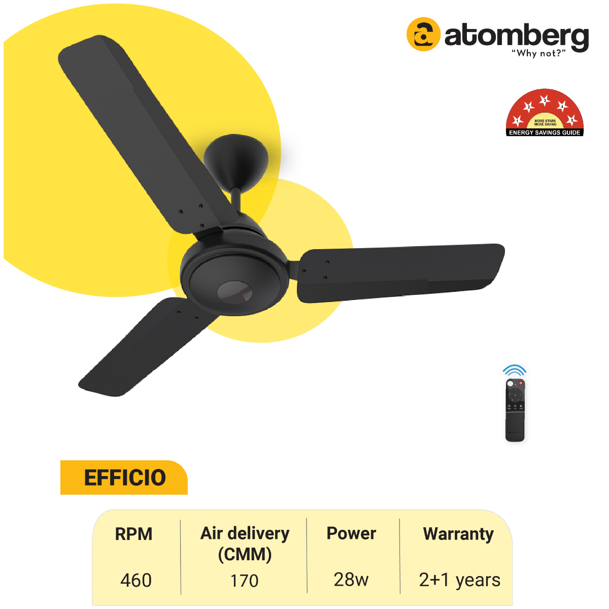 Efficio Ceiling Fan