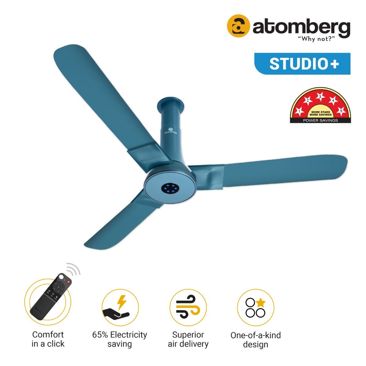 Studio + Ceiling Fan