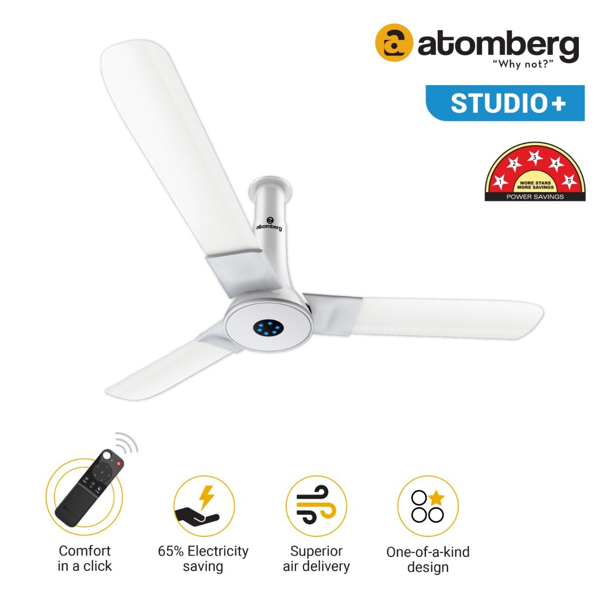 Studio + Ceiling Fan