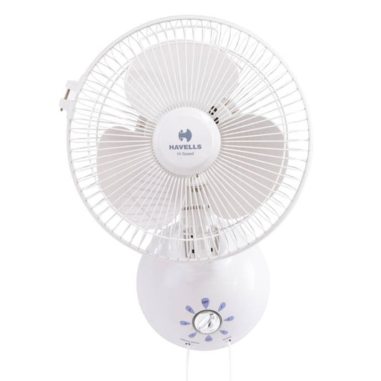 Dzire High Speed Wall Fan 300 mm Sweep Off White