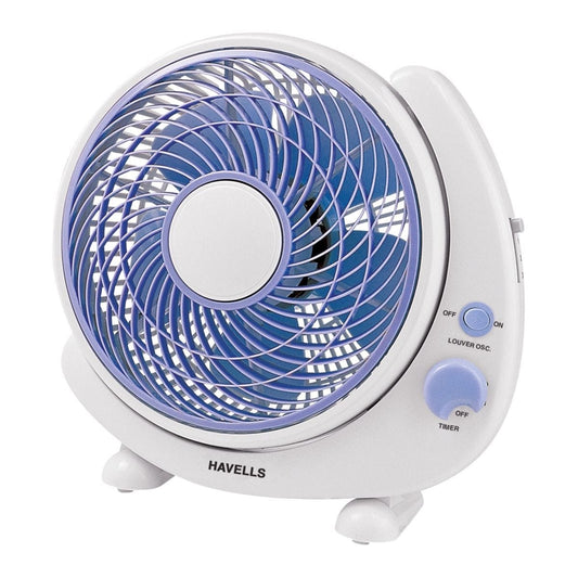 Crescent Personal Fan
250 mm Sweep Blue