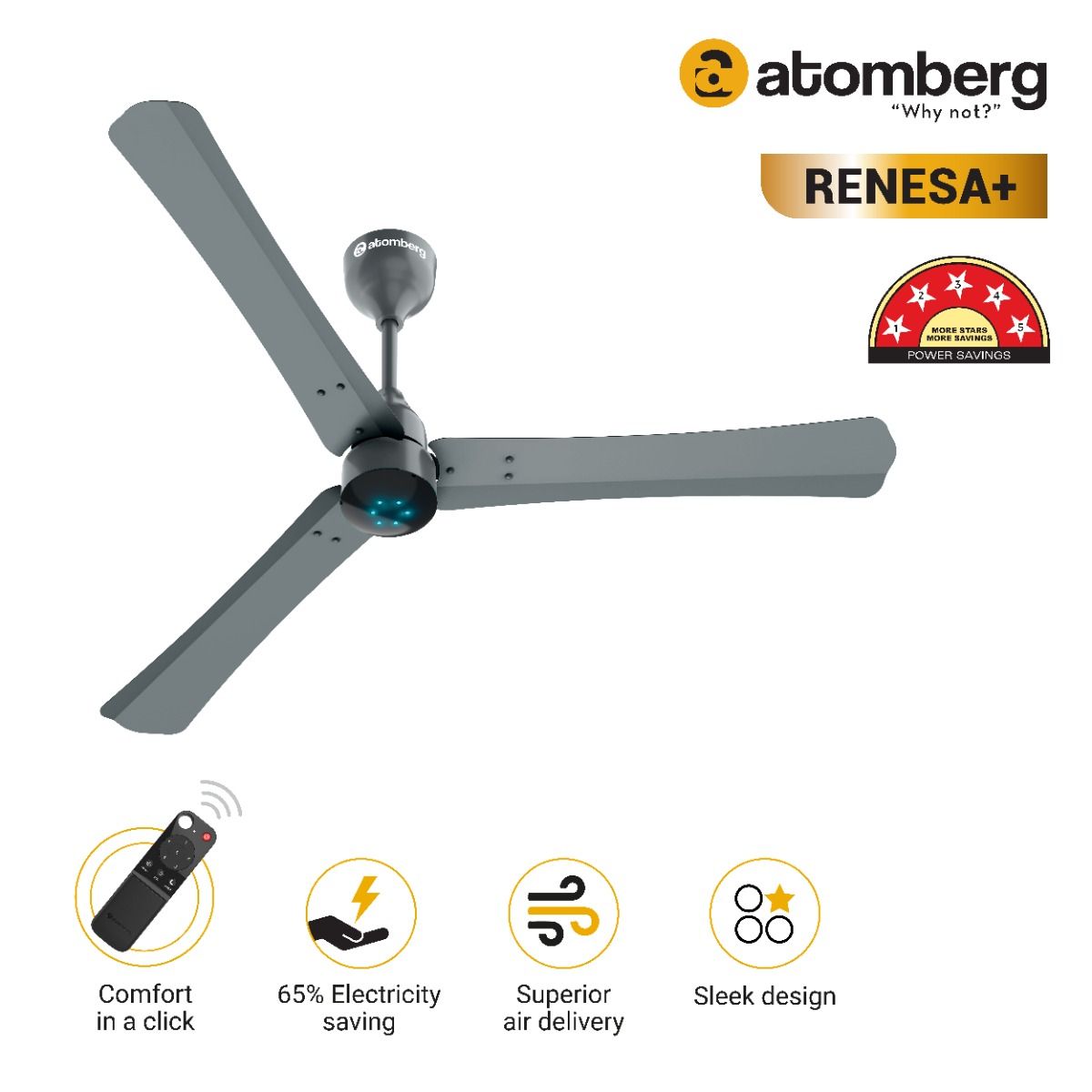 Renesa + Ceiling Fan