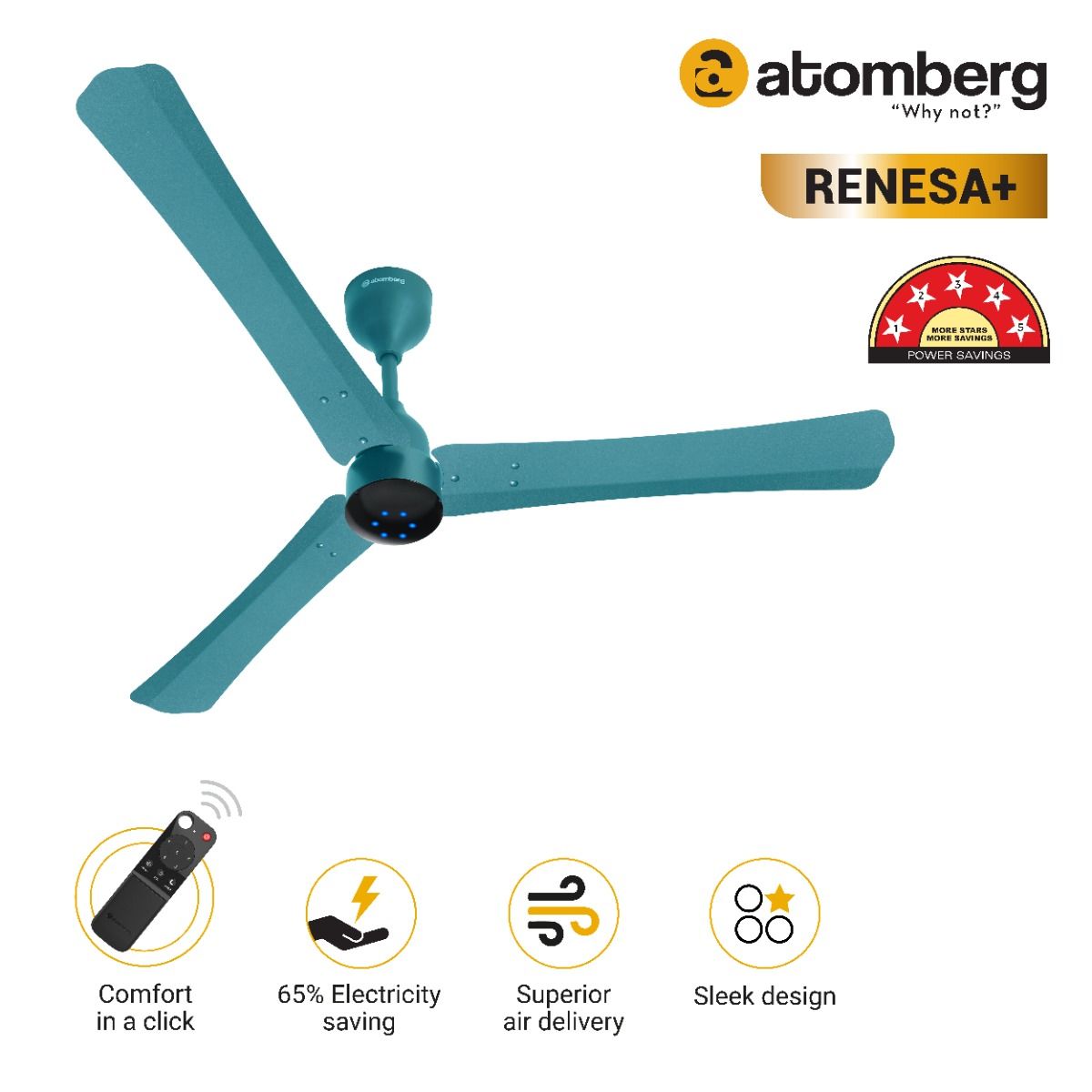 Renesa + Ceiling Fan