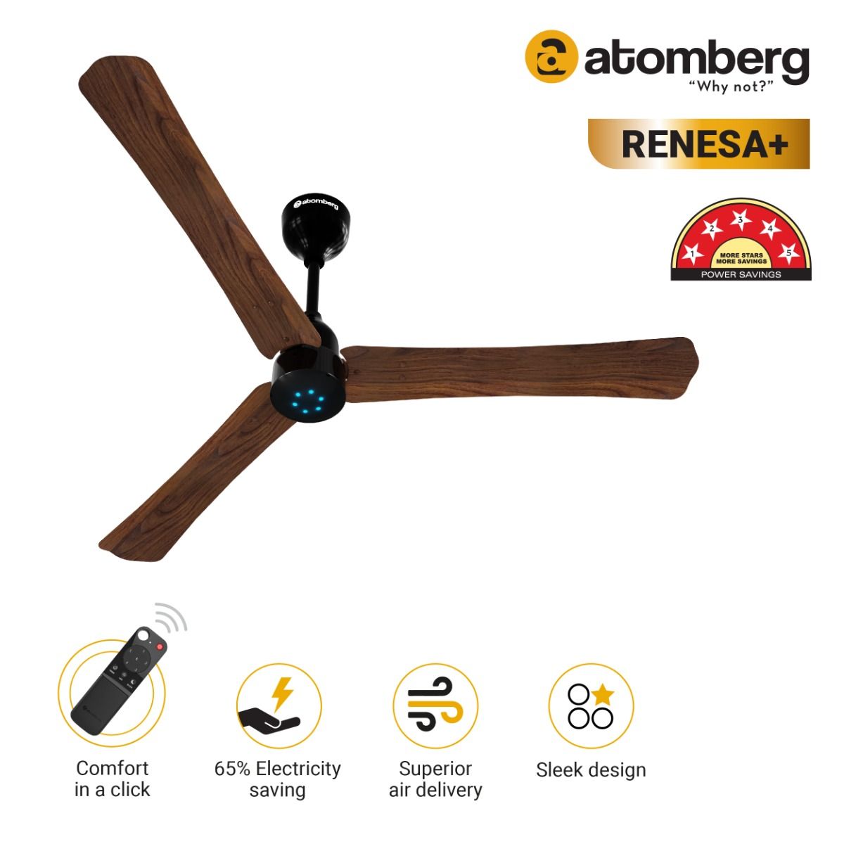 Renesa + Ceiling Fan