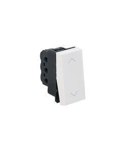 6A-Switch-SP-2 Way-1 Module-White